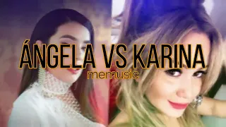 angela  vs karina🔊🔊