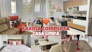 FAXINA COMPLETA / COMO MANTER A CASA LIMPA E ORGANIZADA🏡#casalimpa