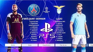 PES 2021 PS5 PSG - LAZIO ROMA | MOD Ultimate Difficulty Career Mode HDR Next Gen