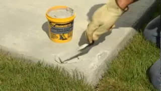 How to Make Thin Repairs to Damaged Concrete with QUIKRETE®