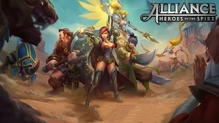 НОВЫЕ ИГРЫ 2017 Alliance: Heroes of the Spire - FIRST PLAY (ПЕРВЫЙ ВЗГЛЯД/ОБЗОР) (iOS Gameplay)