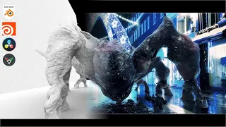 Stranger Things Style Monster in Blender 3D Fully Explained - Mind Flayer