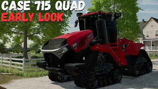 NEW CASE STEIGER 715 QUADTRAC FIRST LOOK | Farming Simulator 22