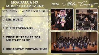 Moanalua HS Symphonic Wind Ensemble | 2024 Aloha Concert | Full Concert Video