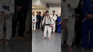 Best speech after receiving a Brazilian jujitsu black belt at the age of 81 years old