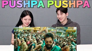 Korean boy reacts surprised by the rizz of Tollywood after seeing Allu Arjun🔥Pushpa 2 The Rule
