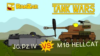Jg.Pz. IV vs M18 Hellcat Tank Wars Ranzar