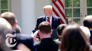 President Donald Trump On Paris Climate Accord Withdrawal (Full) | The New York Times