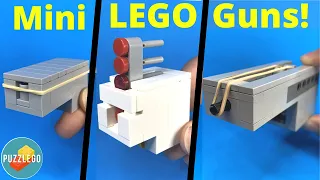 How to Make 3 EASY Lego Guns!!