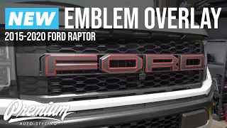 HOW TO INSTALL 2021 Ford Raptor Grille Lettering Vinyl Overlays