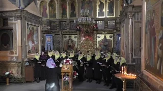 Успенский собор Тихвинского Богородицкого монастыря - духовное пение