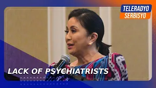 Ex-VP Robredo sounds alarm on lack of psychiatrists in PH