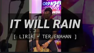 It Will Rain [ Live Gig ] Cover Francis Greg ( Lirik + Terjemahan )