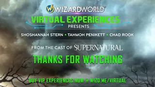 SUPERNATURAL CAST Q + A | TUES, JUNE 30TH | 1PM ET/ 10AM PT