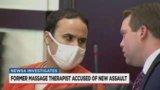 Former massage therapist accused of assaulting woman while out on bond