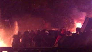 События на Грушевского 23 января. Беспорядки в Киеве