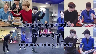 Jungkook y su gran enamoramiento por  + Jimin enamorado / la mejor historia de amor.