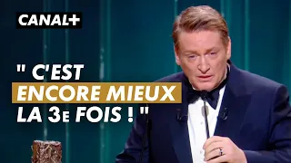 Benoit Magimel reçoit le César du meilleur acteur pour la deuxième année consécutive - CANAL+