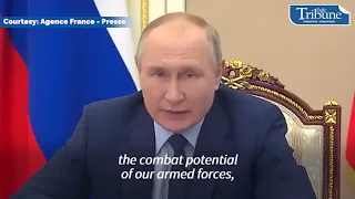 Putin says Sarmat missile will make Russia's foes 'think twice'