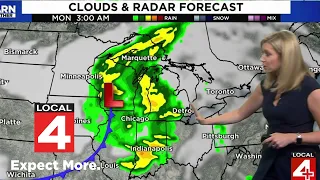 Metro Detroit weather forecast August 3, 2023 -- Noon Update