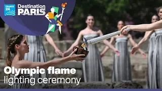 🔥 PARIS 2024: Olympic Flame Lighting Ceremony • FRANCE 24 English • FRANCE 24 English