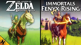 Immortals Fenyx Rising vs The Legend of Zelda: Breath of the Wild | Direct Comparison