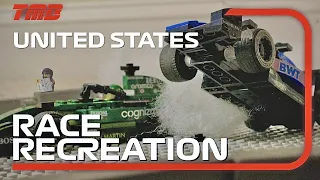 The 2022 Lego Formula 1 United States Grand Prix