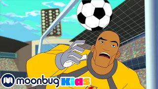 Big Bo Lockdown - SUPA STRIKAS | Football Cartoon | MOONBUG KIDS - Superheroes