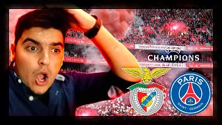 FUI AO INFERNO DA LUZ VER O BENFICA X PSG