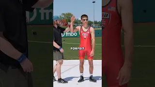 Wrestler Wins in Style