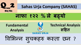 Sahas Urja Fundamental and Technical Analysis | Stock Market Analysis by Ram Hari Nepal