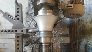 Spinning lathe rechazado repulsado de aluminio diseño fabricación molde panetone