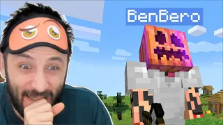 BERAT'A BAĞLANMA LANETİ ŞAKASI🤣  (Balkabağını Çıkarması İMKANSIZ) Ekip Hardcore Minecraft 3.Bölüm