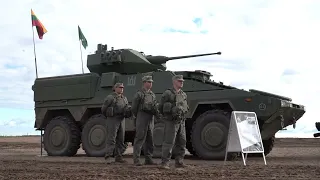 Військові Литви провели кваліфікаційні випробування БМП "Vilkas"