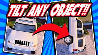 YOU CAN TILT ANY OBJECT in Sims 4!!! -(THIS IS GAME CHANGING) Tool Mod