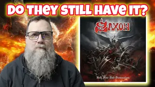 Saxon "Hell, Fire and Damnation" Album Review (Is this band getting better with age?)