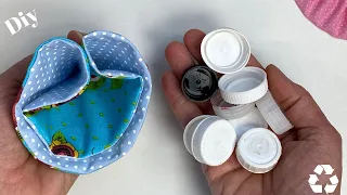 A Nova Maneira Brilhante Como Eles Estão Usando Tampa de Pote Plástico - Diy Reciclagem Fácil