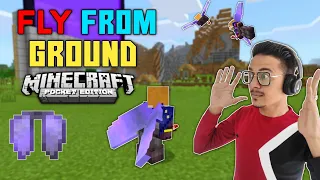 How to Fly From Ground | How to Use Elytra In Minecraft PE | MCPE |  Splash Gamerz