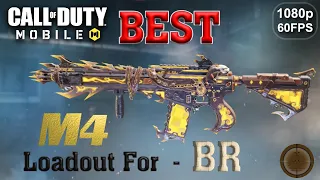 CODM Best M4 Loadout | M4 for BR | M4 for Battle Royale #codm