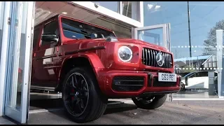 COLLECTION of my NEW HYACINTH RED MERCEDES G63 AMG!