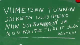 Hylätty koulurakennus (Hämeenlinnan Yhteiskoulu). Puretaan keväällä 2022.