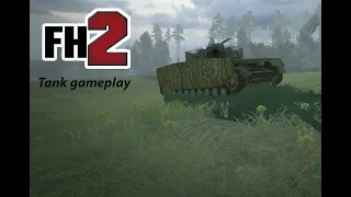 Forgotten Hope 2 Tank gameplay