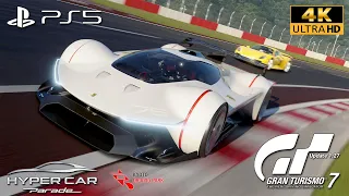 Gran Turismo 7 | Hyper Car Parade | Kyoto Driving Park-Yamagiwa+Miyabi | Ferrari VGT (No Commentary)