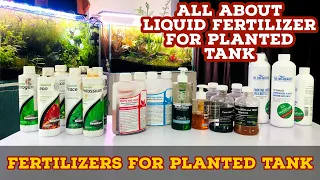 All About Liquid Fertilizer For Planted Tank | Fertilizer For Planted Aquarium | How to Dose In Tank