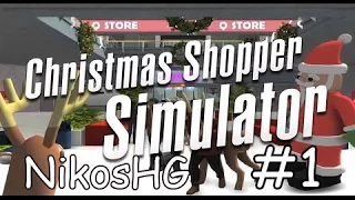 FARTING EVERYWHERE!! - Christmas Shopper Simulator #1