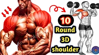 Top Trainers Agree, These are the top  10 Best Exercises for Massive Shoulders👍