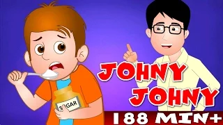 Johny Johny Yes Papa and Many More | Top 100 Popular Nursery Rhyme Collection