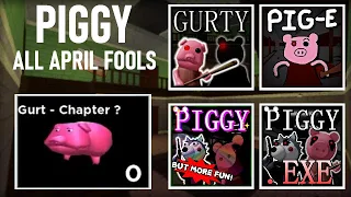 PIGGY ALL APRIL FOOLS 2020 - 2024