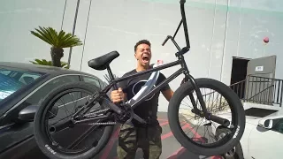 I GOT A BRAND NEW ALL BLACK BMX BIKE!