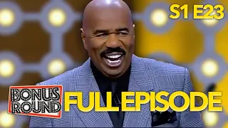 Steve Harvey Family Feud FULL EPISODE Season 1 Episode 23